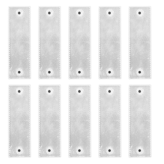 GOOHOCHY 10-Pack Safety Reflective Strips for Cars, High Visibility Reflectors for Vehicle Safety and Night Driving