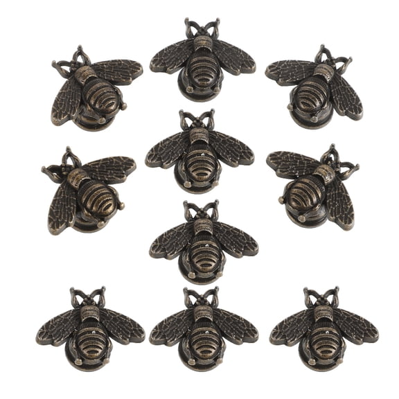 GOOHOCHY  10 Pcs Shape Vintage Cabinets Knobs Wardrobe Door Handle Retro Delicate Baby