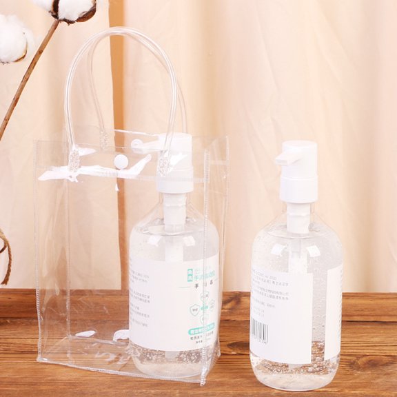 GOOHOCHY 10 Pcs Tote Bag Packaging Women for Bags Transparent