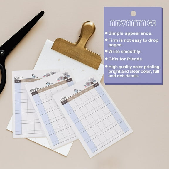 FUTUREORYY Memo Notepads Paper Rectangular Students Memo Recording 10Pcs 4.06X2.83X0.2In