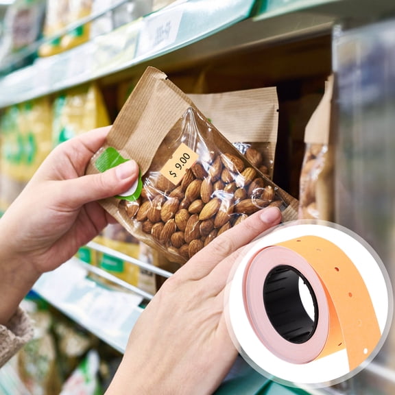 GOOHOCHY Pricing Stickers Label Stickers Adhesive Sticker 10 Rolls for Retail Store