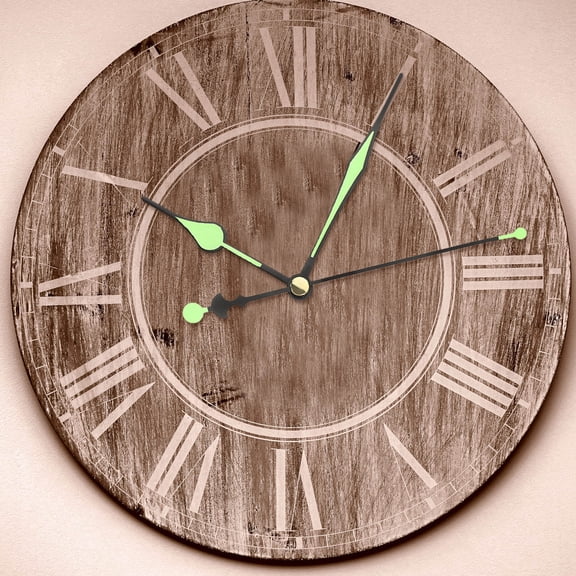 GOOHOCHY 10 Sets Glow In The Dark Clock Hands Replacement Clock Hands Wall Clock Repair Parts