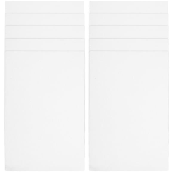 GOOHOCHY 10 Sheets Embroidery Fabrics for Diy Embroidery Gridding Fabric Home Decoration White