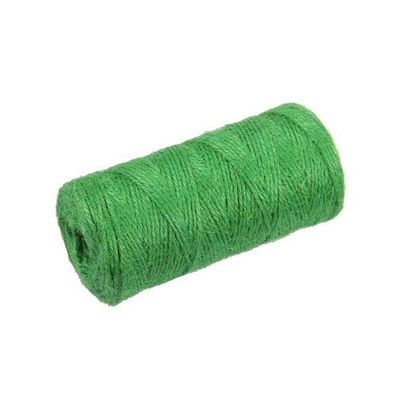 FUEENIRVA Multifunctional Hemp Rope for Crafting and Projects, Green Artificial Rope, 1 Pack