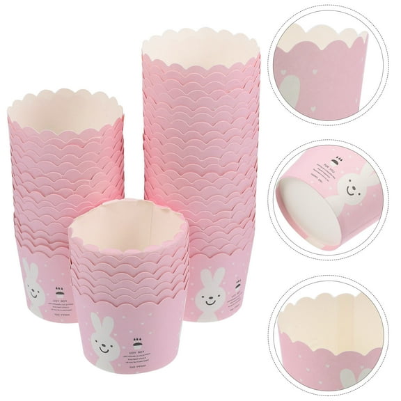 GETAJGHSD Paper Muffin Cups Blue 100Pcs 2.4x2x1.8in