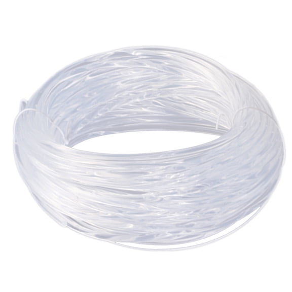 GOOHOCHY 100 Pcs Side Glow Plastic TPU Fiber Optic Cable for LED Light Dog Collar Curtain Screen Ceiling .75mm*2m