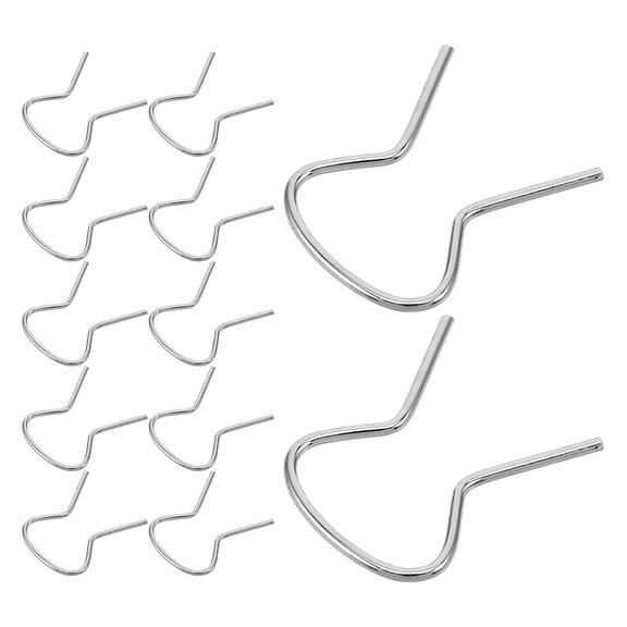 GOOHOCHY 100pcs Car Window Handle Crank Retainer Clips Steel Clips For Car Door Glass Lifter Easy Installation Metal Retainer Replacement Clip