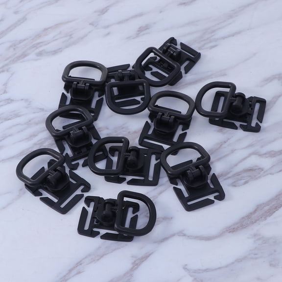 GOOHOCHY 10Pcs D-ring Buckles for Backpacks and Systems Outdoor Enthusiasts