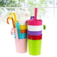 thumbnail image 1 of GOOHOCHY 10Pcs Iron Flowerpot Colourful Floral Buckets for Home Interior and Deck Decor, 1 of 8