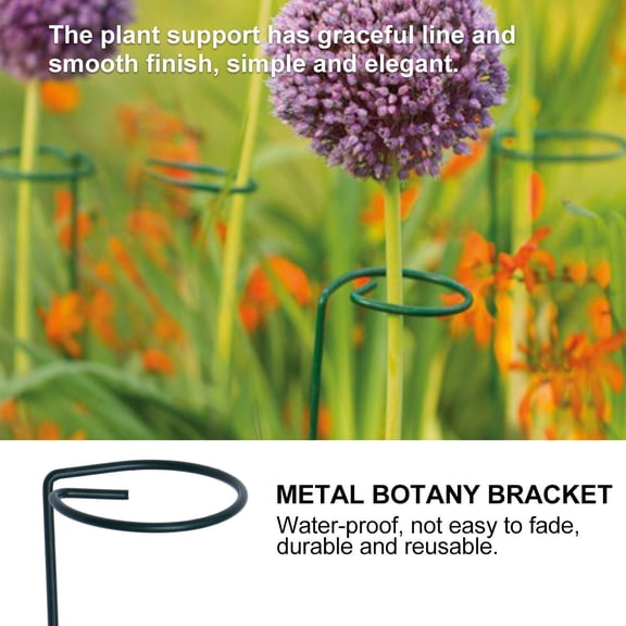 FUTUREORYY Flowers Support Stand Plant Climbing Frame Iron 10Pcs Water-Proof