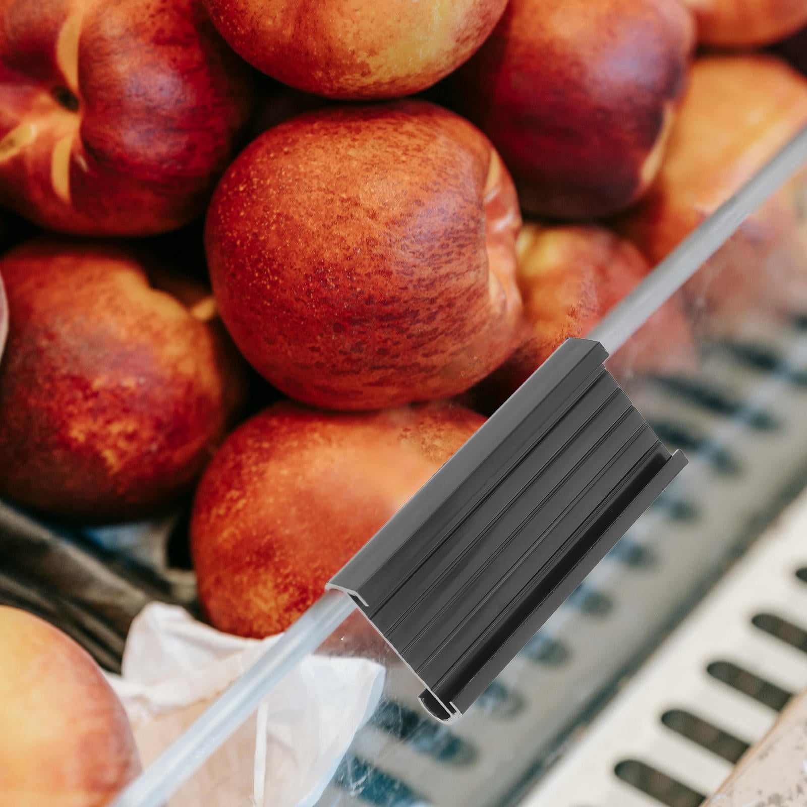 GOOHOCHY 10Pcs Shelf Label Holders Label Stand Store Rack Label Holder ...