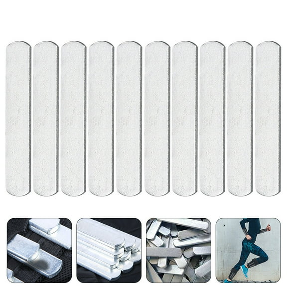 GOOHOCHY 10Pcs Steel Plates for Weighted Vests Fitness Training Plate Inserts