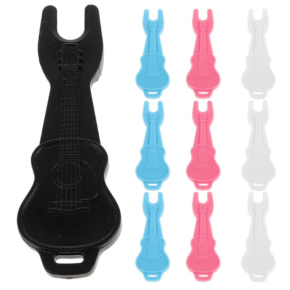 GETAJGHSD 10Pcs Multi Functional Guitar ng Winder Plastic Tool for Easy Guitar Maintenance