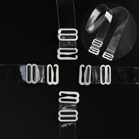 GOOHOCHY 12 Pairs See-through Bra Straps Solutions Replacements