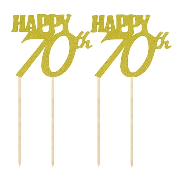 GOOHOCHY 12 Pcs Birthday Cake Insertion Article 18th Party Decorations Scenic