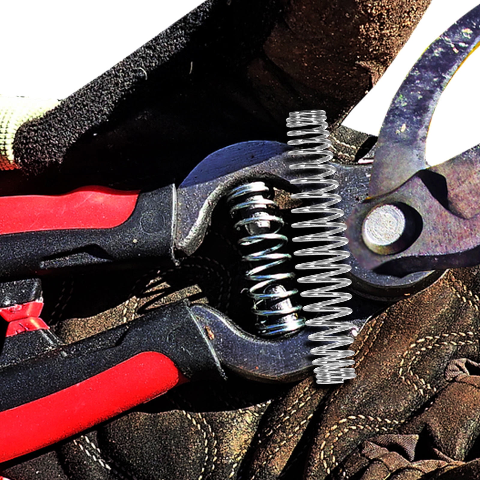 GOOHOCHY 12 Pcs Flower Thinning Shears Spring Sheers Grass Scissors ...