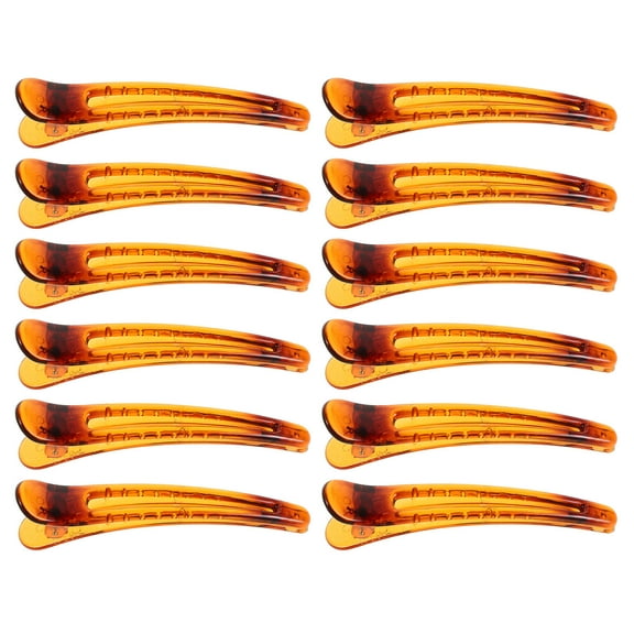 GOOHOCHY 12 Pcs Pins Duckbill Clip Anti-messy Hairpins High-grade Woman