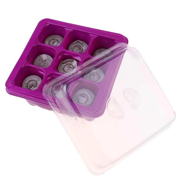 GOOHOCHY 12 Sets Garden Sprout Maker Seedling Tray Pot Sprouting