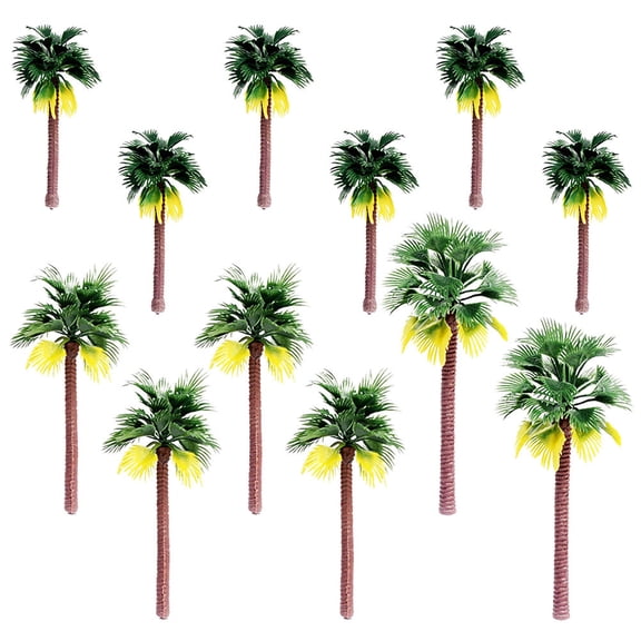 GOOHOCHY Sandbox Trees Assorted Color 12Pcs 2.8x2.4In