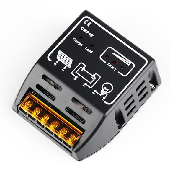 FUTUREORYY Solar Voltage Controller ABS 1Set 2.8x2.4x0.2in For Solar