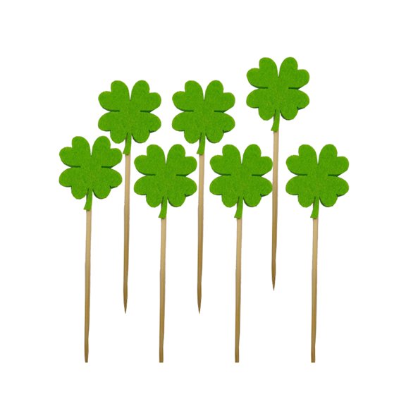 GOOHOCHY 12pcs Cake Topper Wedding Birthday Cake Topper Party Decoration Cake Toppers (Green)