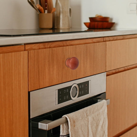 GOOHOCHY 12pcs Wooden Drawer Knobs Pulls Retro Wood Cabinet Dresser Handles Wooden Knobs For Drawers Cabinets Closets And Cupboards