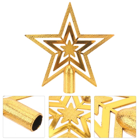 FUEENIRVA Funny Tree Topper PVC 1Pcs Festival Style Ornament