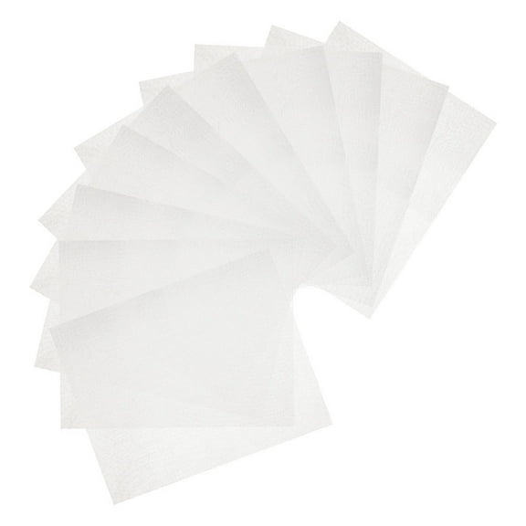 GOOHOCHY 15pcs Welding Mesh Repair Mesh Screen Stainless Steel Mesh Sheets Car Bumper Repair Welding Screen Mesh For Plastic Welding Machine Supplies