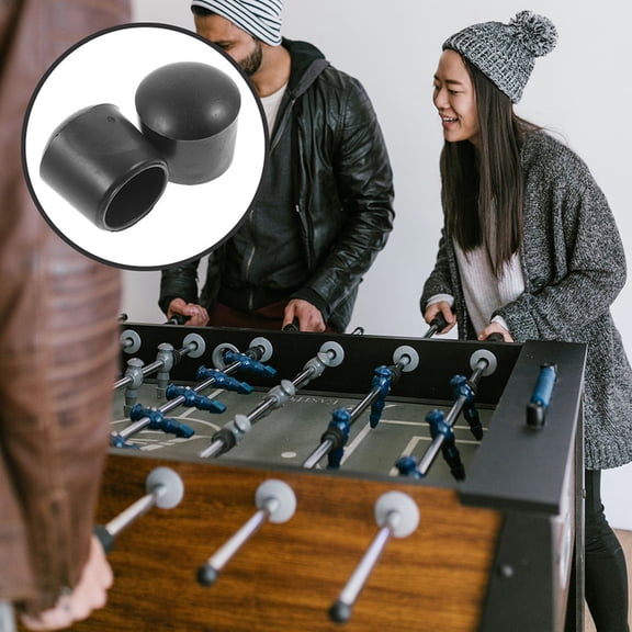 GOOHOCHY  16 Pcs Foosball Rod Caps Parts Replacement Football Table Accessories