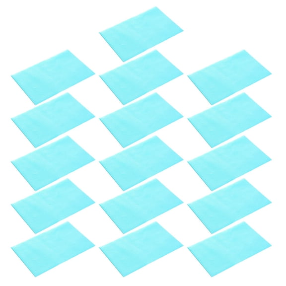 GOOHOCHY 16Pcs Fridge Shelf Liners Size for Kitchen 45x30cm