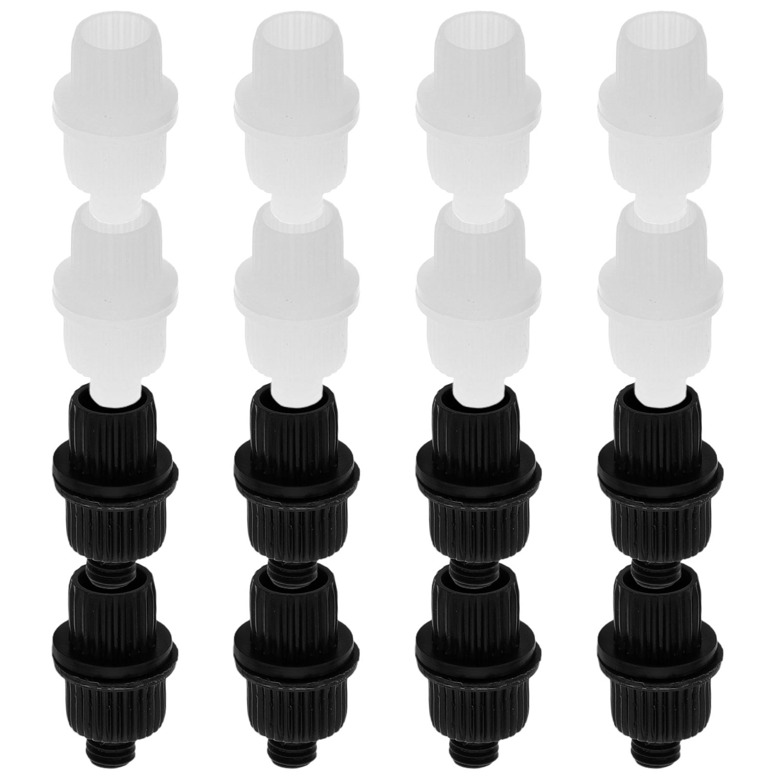 GOOHOCHY 16pcs Nylon License Plate Screws Bolts and Nuts Secure Mounting License Plate Fasteners Screws Kit for Motorcycle Bike Bolt Installation
