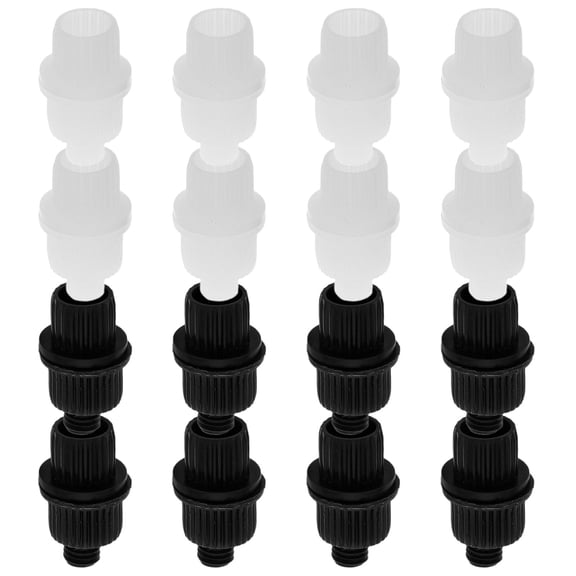 Mobutofu 16Pcs Nylon License Plate Screws Bolts and Nuts Kit for Secure Motorcycle Mounting