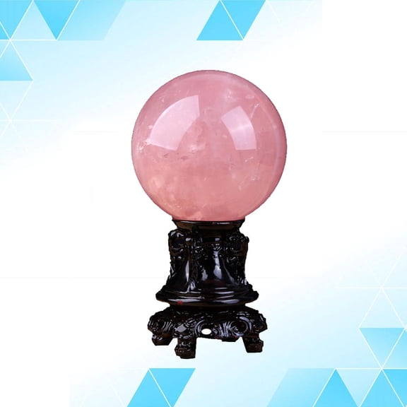 GOOHOCHY 1PC Crystal Ball with Base Decor for Home and Office Use