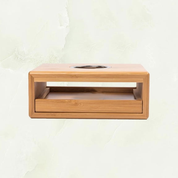 HONMEET Teapot Stand Base Bamboo Khaki 1PC