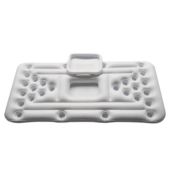 GOOHOCHY 1PC White Inflatable Floating Table for Pool 185x75x10cm
