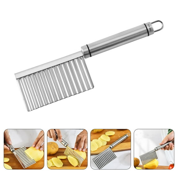 HONMEET GooHochy 1Pcs MultiFunction Stainless Steel Slicer for Home Cooking Silver