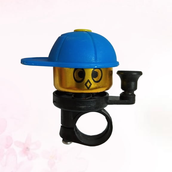 GOOHOCHY 1Pack ABS Material Round Bike Ring Bell for Boys Easy to Mount Cycling Accessory