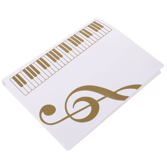 GOOHOCHY 1Pack Choral Singers Documents Organizer A4 Size Rectangular Shape PP Material