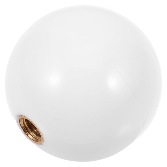 GOOHOCHY Joystick Lever Replacement Game Stick Ball 1Set White Plastic