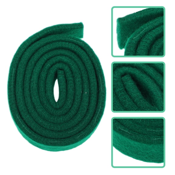 GOOHOCHY Piano Tuning Felt Temperament Strip Green 1Set 51.2x1.1x0.2in Felt