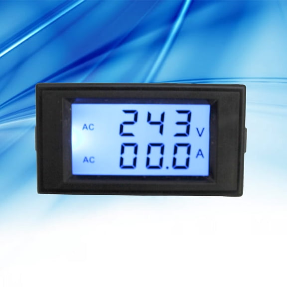 GOOHOCHY 1Pack Voltage Meter Multifunction Digital Meter for Appliance Monitoring Device Electricians