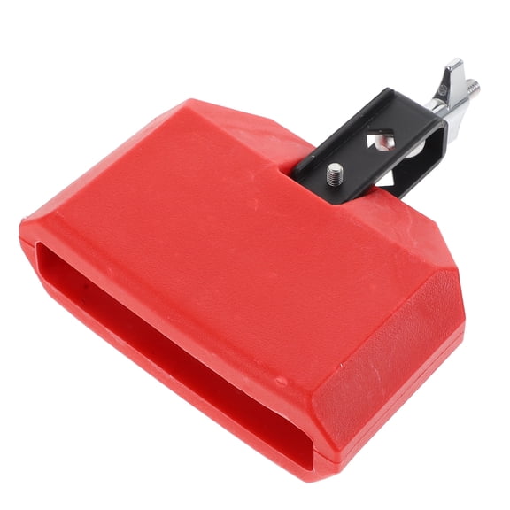 GOOHOCHY 1-Pack Smooth Cowbell Drum Set Accessory for Music Practice and Live Performance