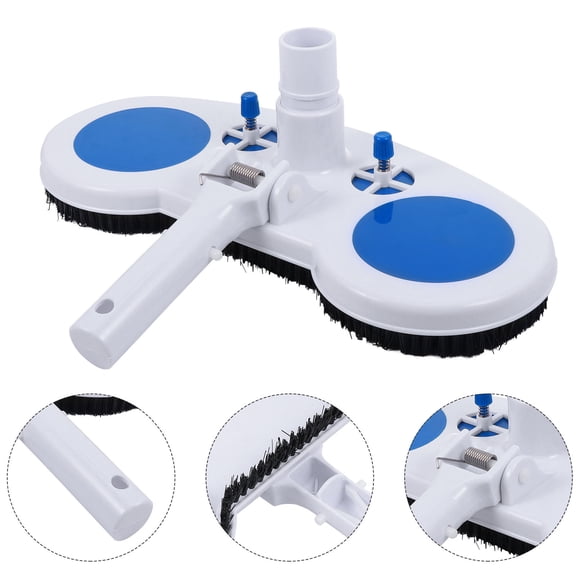 GOOHOCHY 1Pc 13inch Swimming Pool Suction Head Swimming Pool Cleaning Brush