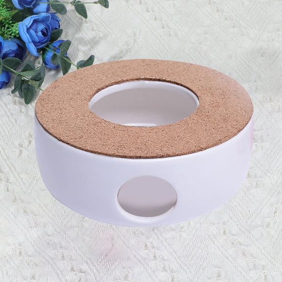 GOOHOCHY 1Pc Ceramic Wax Melt Warmer For Home And Bar Use With Heating