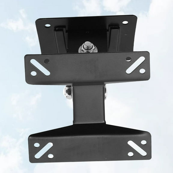 GOOHOCHY 1Pc LCD TV Display Rotating Hanger Bracket Adjustable Angle Hanger Bracket Metal Shaft