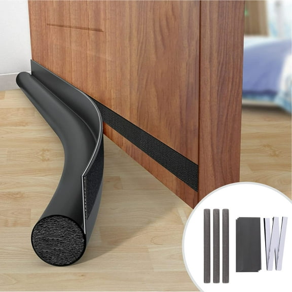 GOOHOCHY 1Pc Under Door Seal Strip Home Door Draft Stopper Door Window Sealing Strip