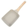 thumbnail image 1 of GOOHOCHY 1Pcs Beige Stone Frying Pan 35X15X4Cm Nonstick Quick Heat Distribution For All Stoves, 1 of 8