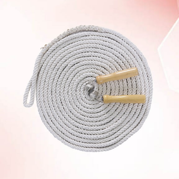 GOOHOCHY 1Pcs Cotton Jump Rope for Sports and Team Activities 27.6in
