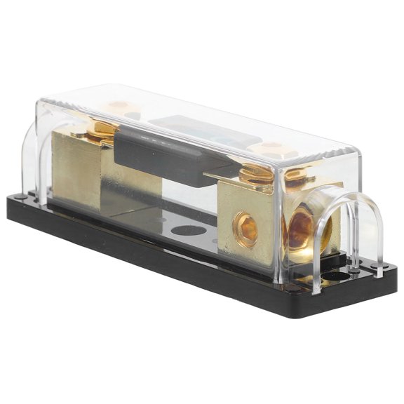 GOOHOCHY 1Pcs Durable Materials Automotive Fused Block Overload Protection 12.40X3.80X3.80cm