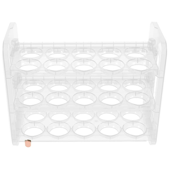 GOOHOCHY 1Pcs Egg Rack for Refrigerator Door Kitchen Use 9.8x7.9x4.3in